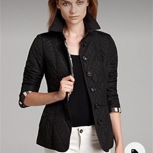 Burberry London Enderwood Black Quilted jacket